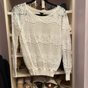 Ann Taylor crocheted top